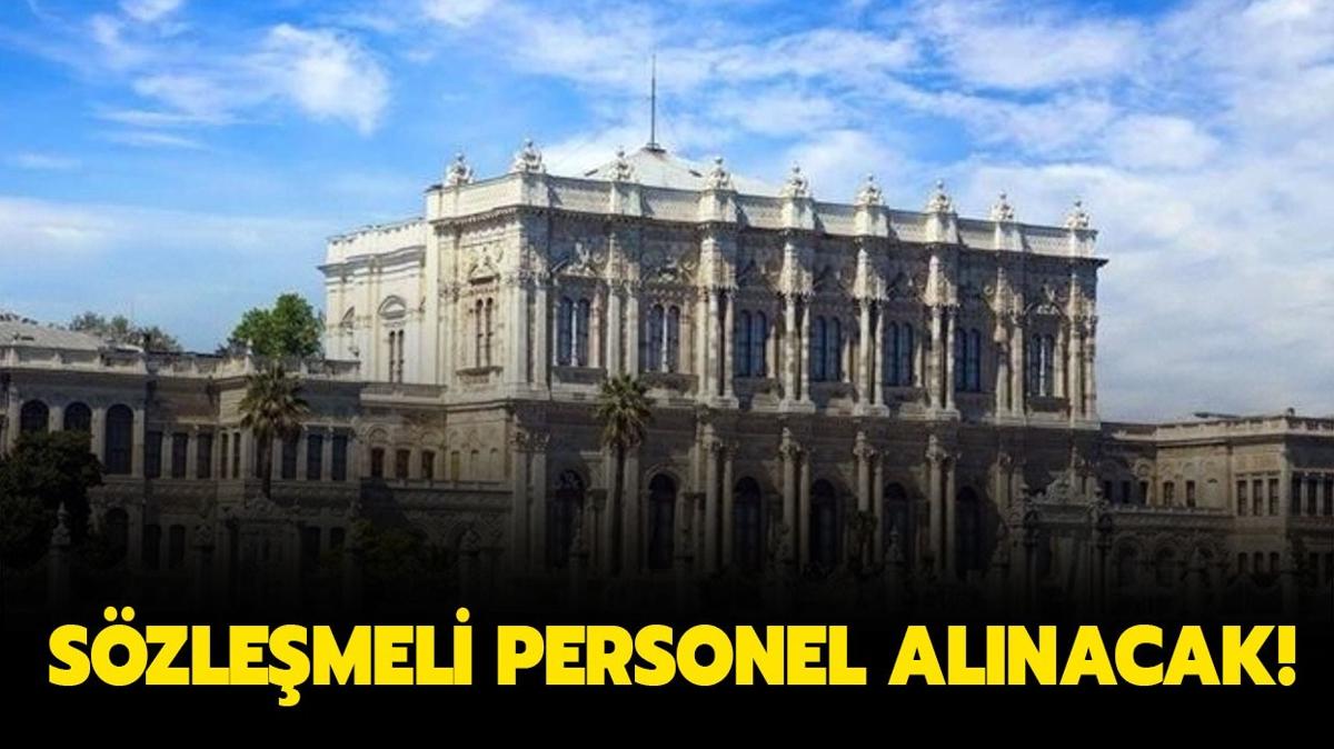 Milli Saraylar daresi 254 personel alacak!