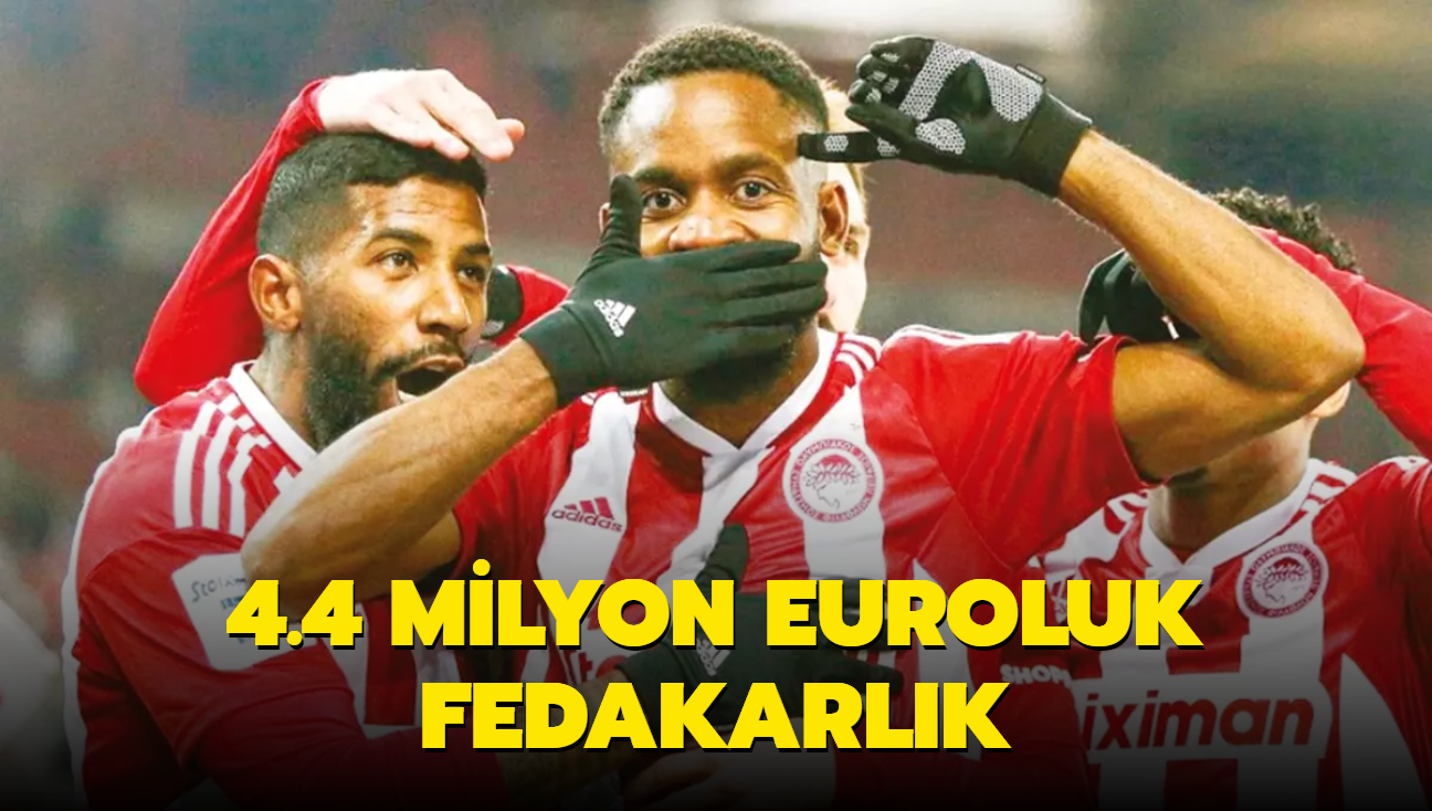 4.4 Milyon euroluk fedakarlk