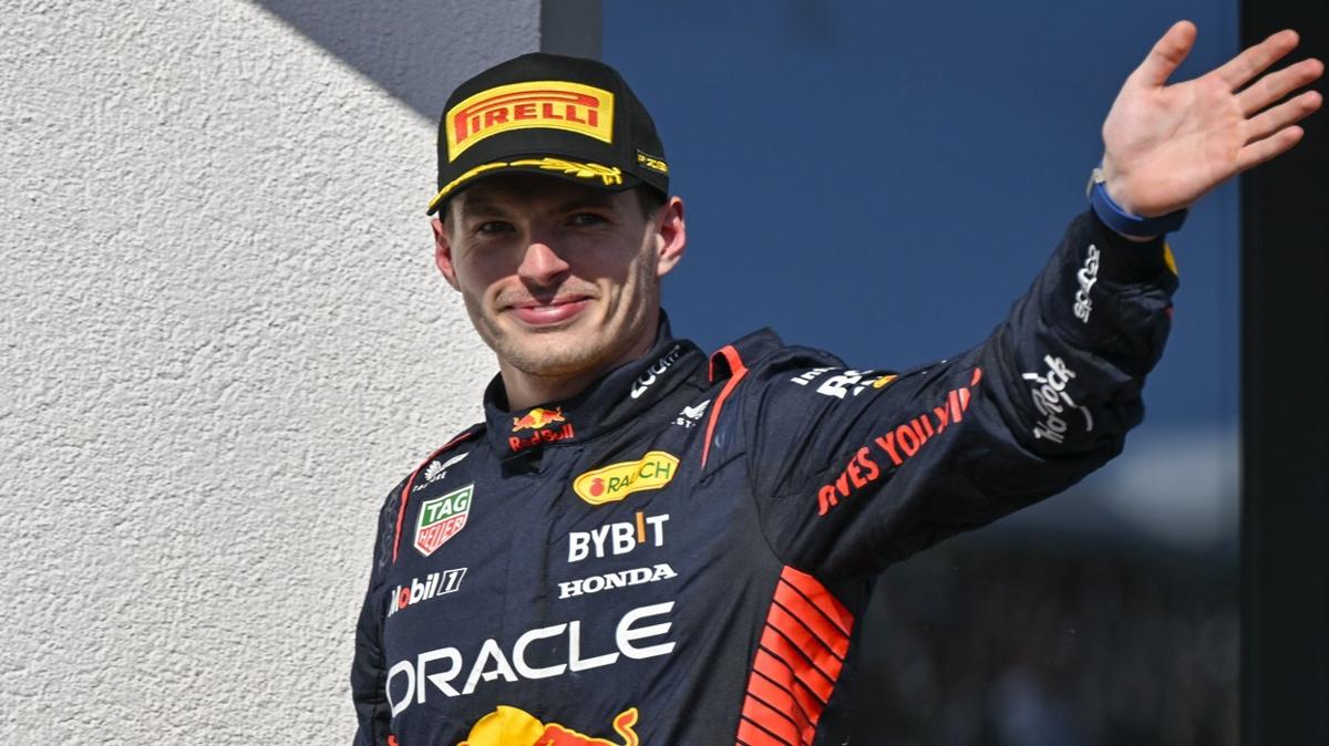 Macaristan'da zafer Max Verstappen'in