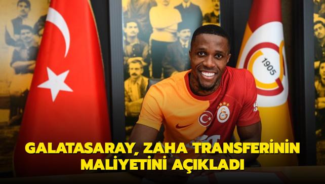 Galatasaray, Zaha transferinin maliyetini aklad