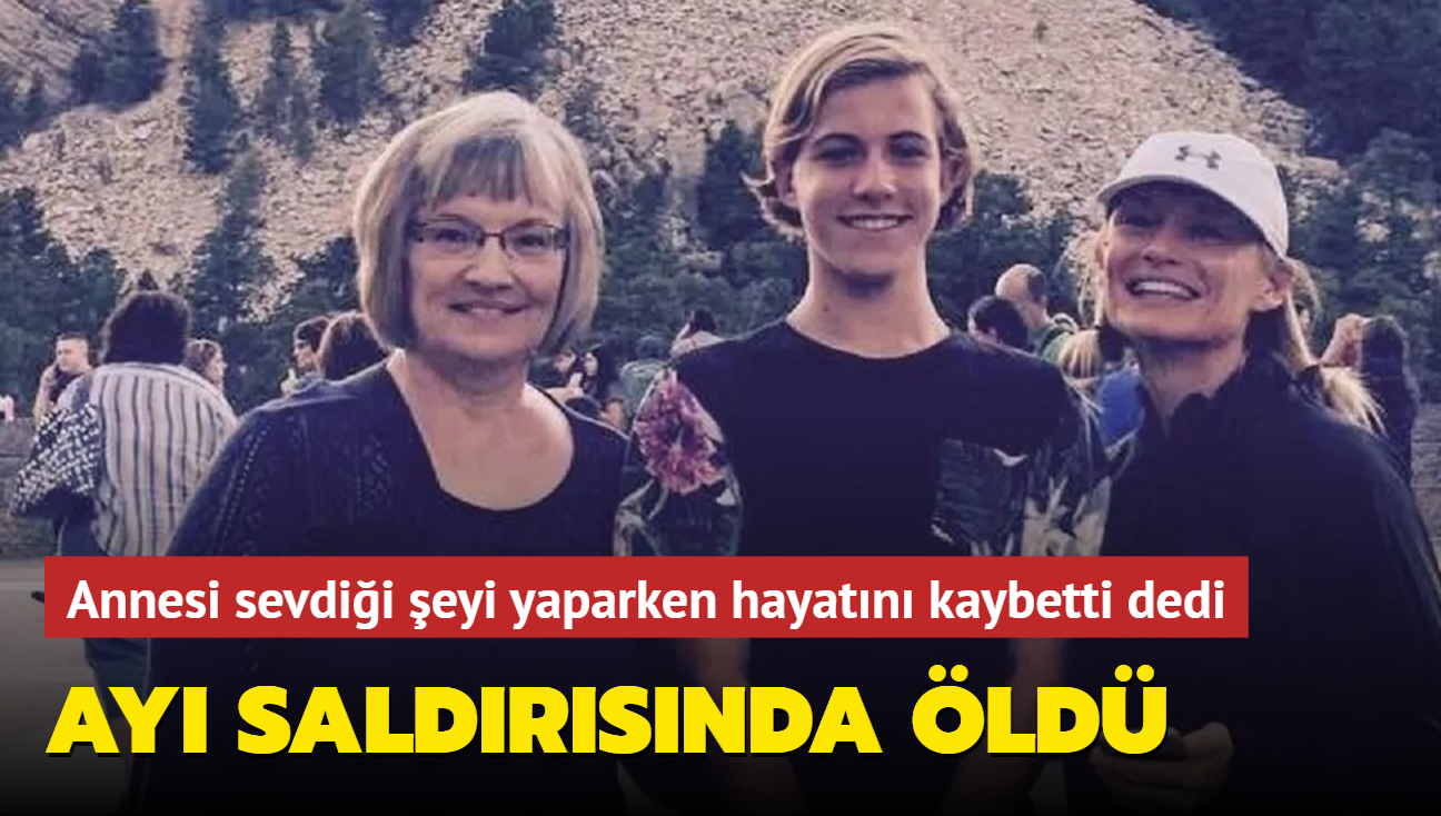 Ay saldrsnda ld: Annesi sevdii eyi yaparken hayatn kaybettii iin mutlu oldu