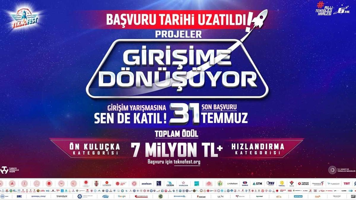 Bu yl ilk defa dzenlenecek... TEKNOFEST Giriim Yarmas'na bavurularda sona gelindi