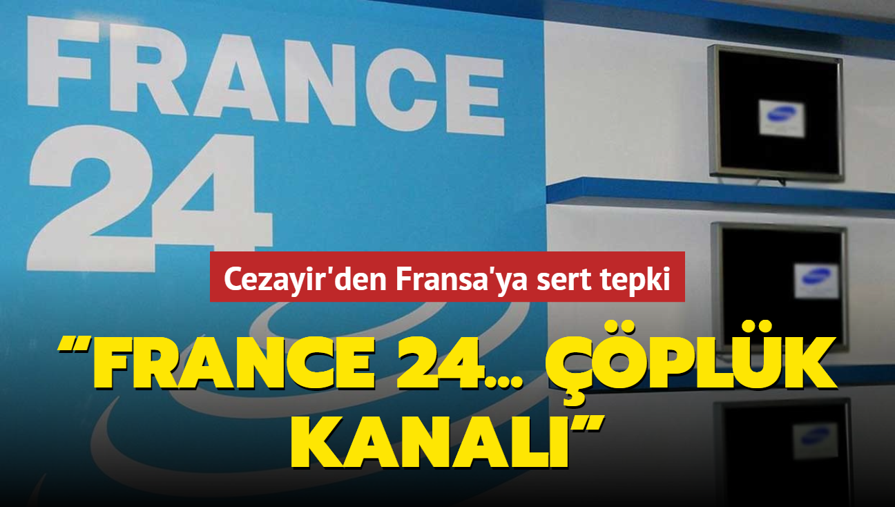 Cezayir resmi haber ajansndan France 24'e plk kanal benzetmesi