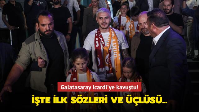 Galatasaray Icardi'ye kavutu! te ilk szleri ve ls...