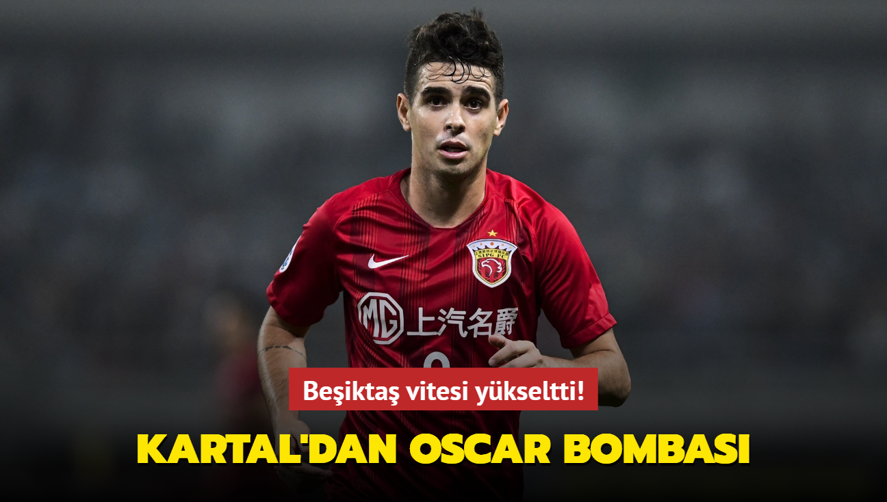 Beikta vitesi ykseltti! Kartal'dan Oscar bombas