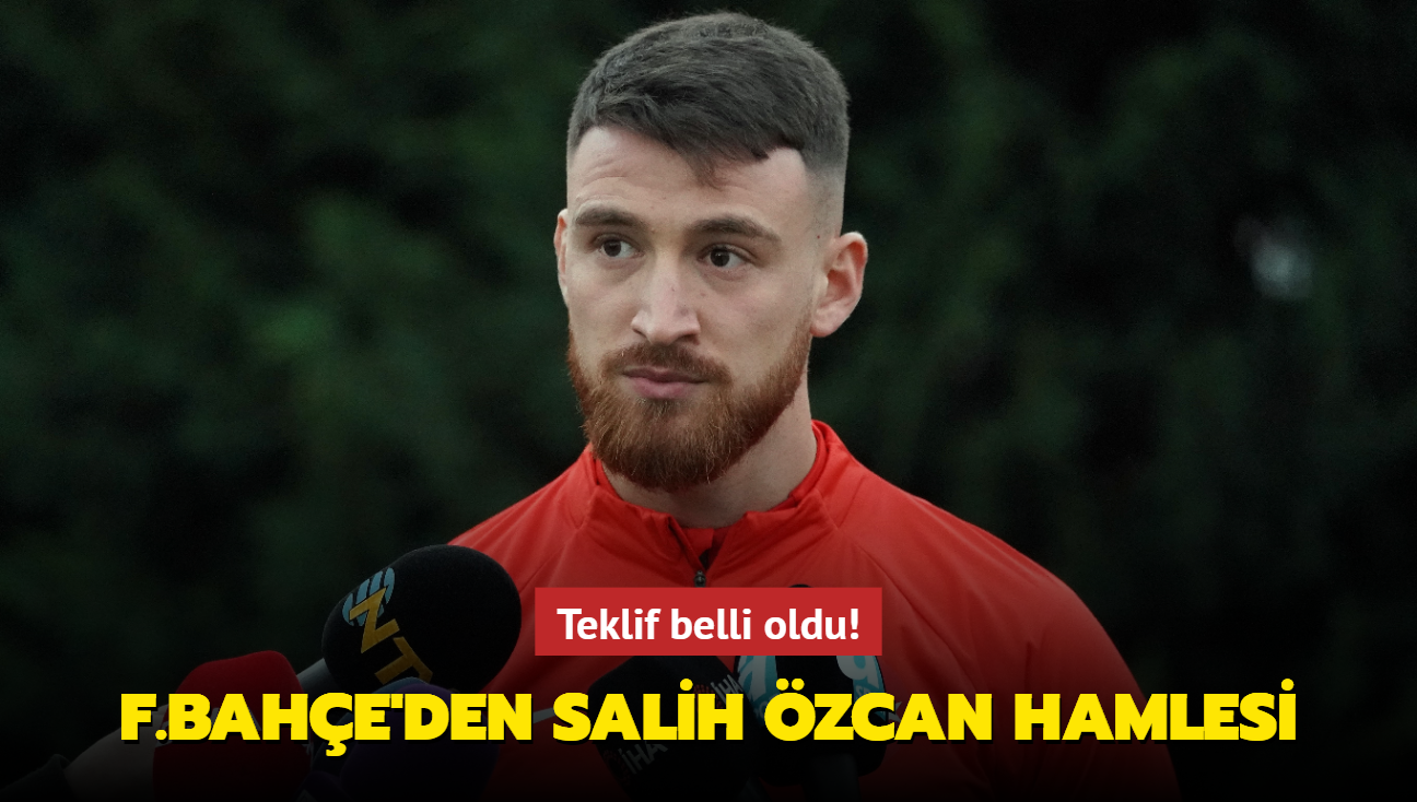 Fenerbahe'den Salih zcan hamlesi! Teklif belli oldu