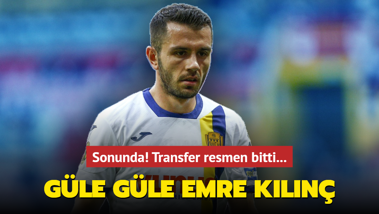 Sonunda! Gle gle Emre Kln: Transfer resmen bitti