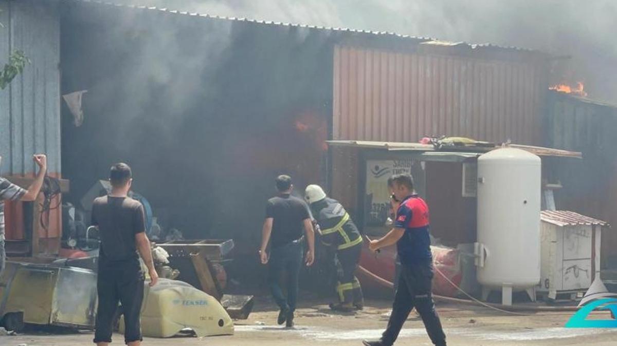 Osmaniye'de i yerinde patlama: Yarallar var