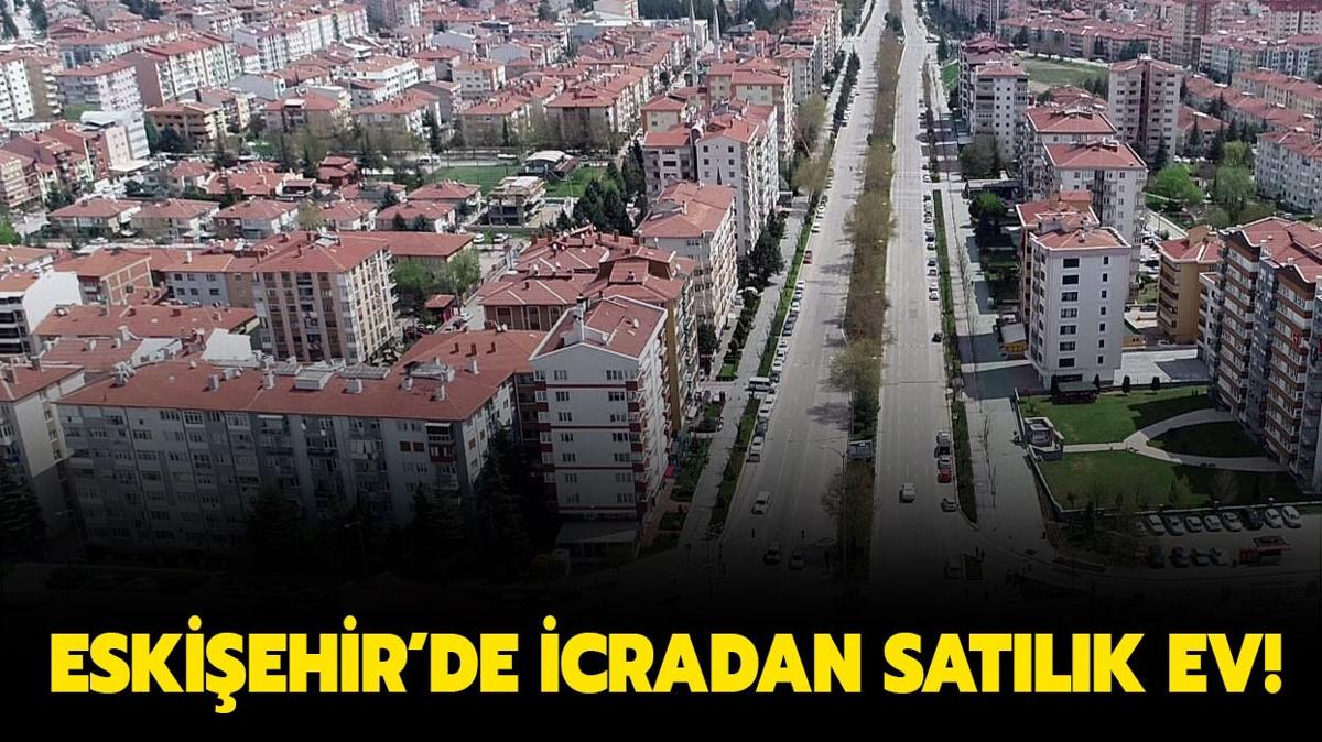 Eskiehir'de 1.4 milyon TL'ye icradan satlk ev!