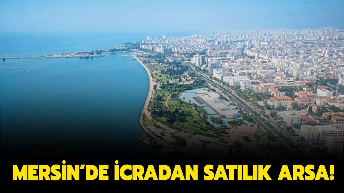 Mersin Akdeniz'de 3 milyon TL'ye icradan satlk arsa!