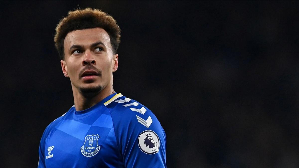 Dele Alli Everton Destek fotoraflar resimleri