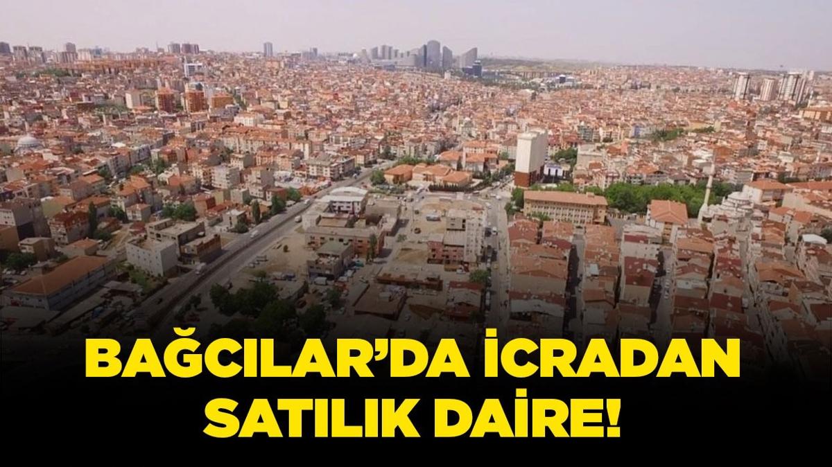 Baclar'da 2.5 milyon TL'ye icradan satlk ev!