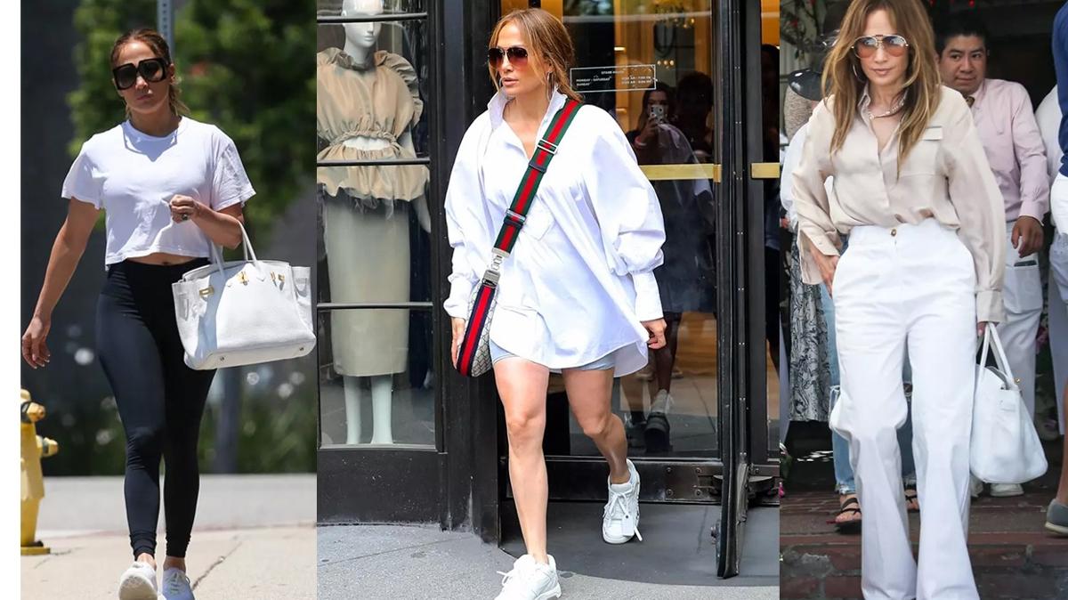 Moda ikonu Jennifer Lopez'in 7 sokak stili