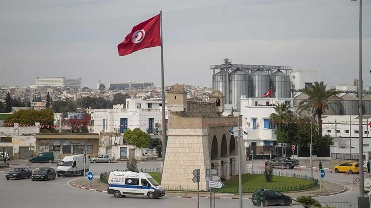 Tunus'ta frnclar, 'un kesintisi' protestolarndan geri adm att