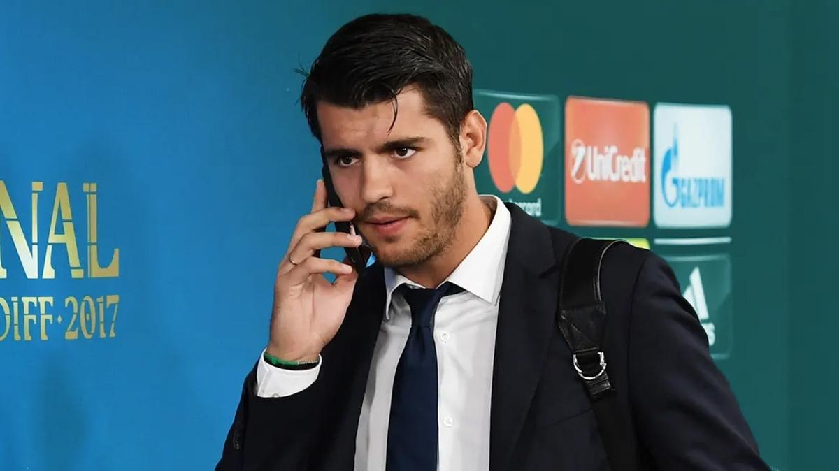 Ve transfer resmen bitti! Alvaro Morata 2027'ye kadar hayrl uurlu olsun