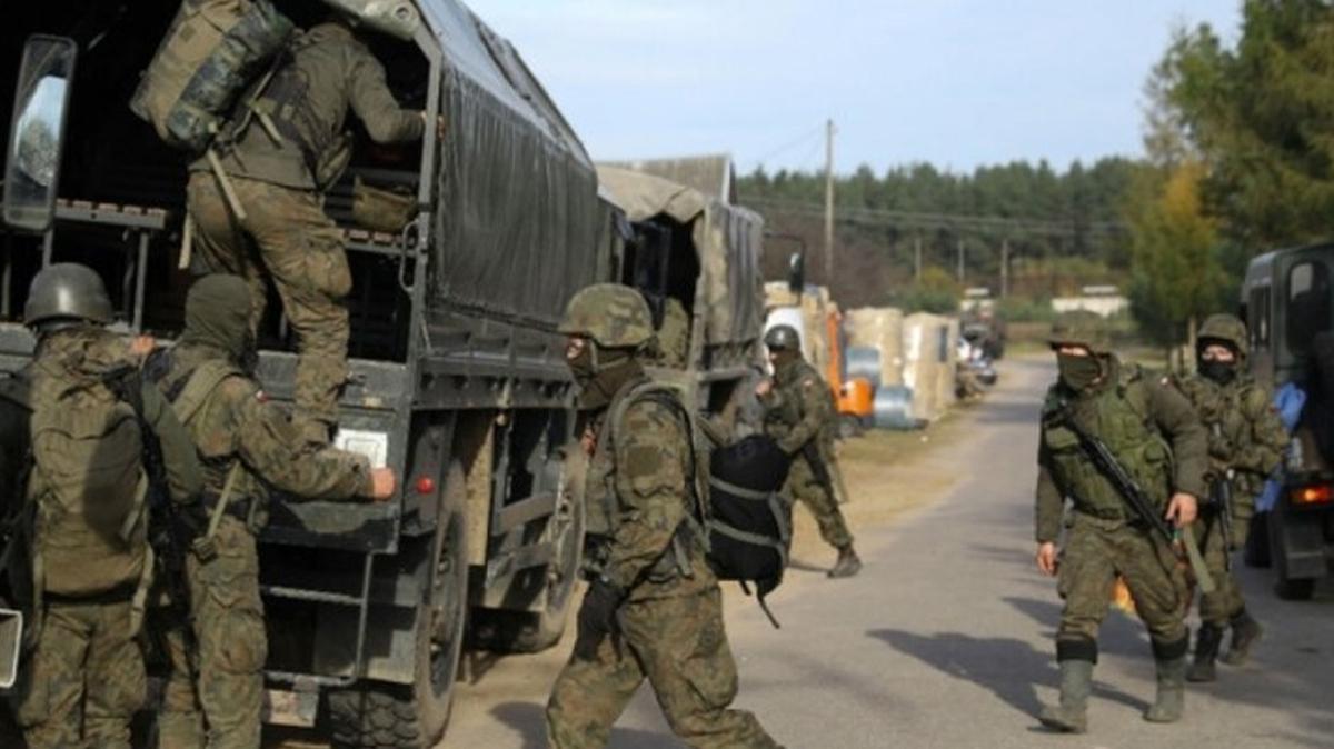 Polonya, Belarus snrna ilave 2 bin asker gnderecek