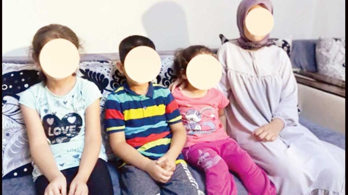 Vicdansz baba! ocuklarna ikence edip grntleri eine gnderdi
