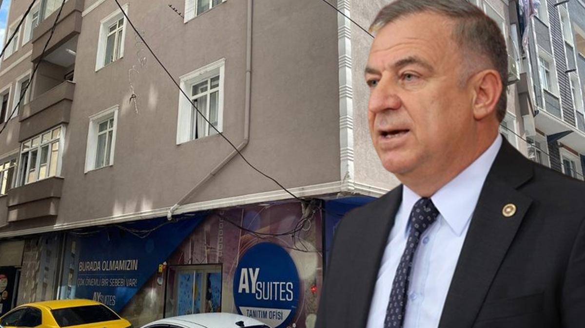 CHP'li vekilin kaak binas isyan ettirdi! "Temeli yarm bir binada lm bekliyoruz"