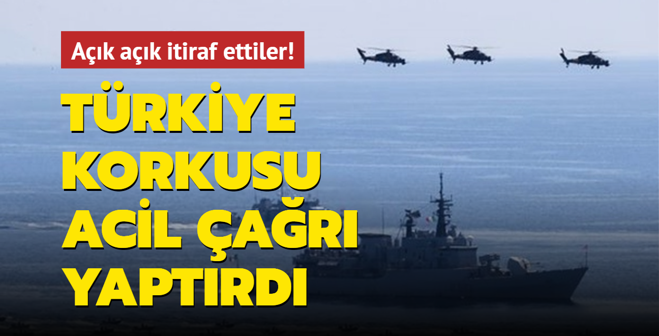 Ak ak itiraf ettiler! Trkiye korkusu acil ar yaptrd