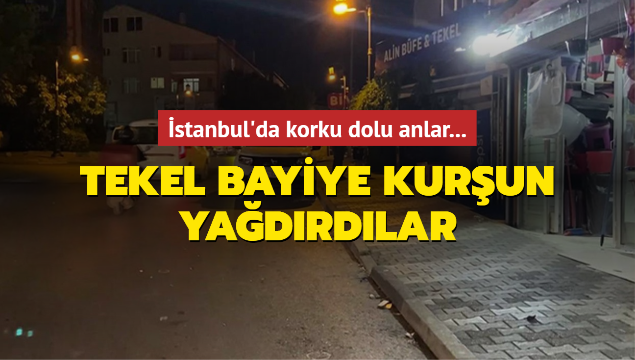 stanbul'da korku dolu anlar... Tekel bayiye kurun yadrdlar