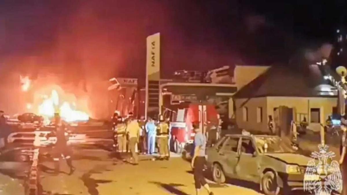 Dastan'da benzin istasyonunda patlama: 27 kii hayatn kaybetti