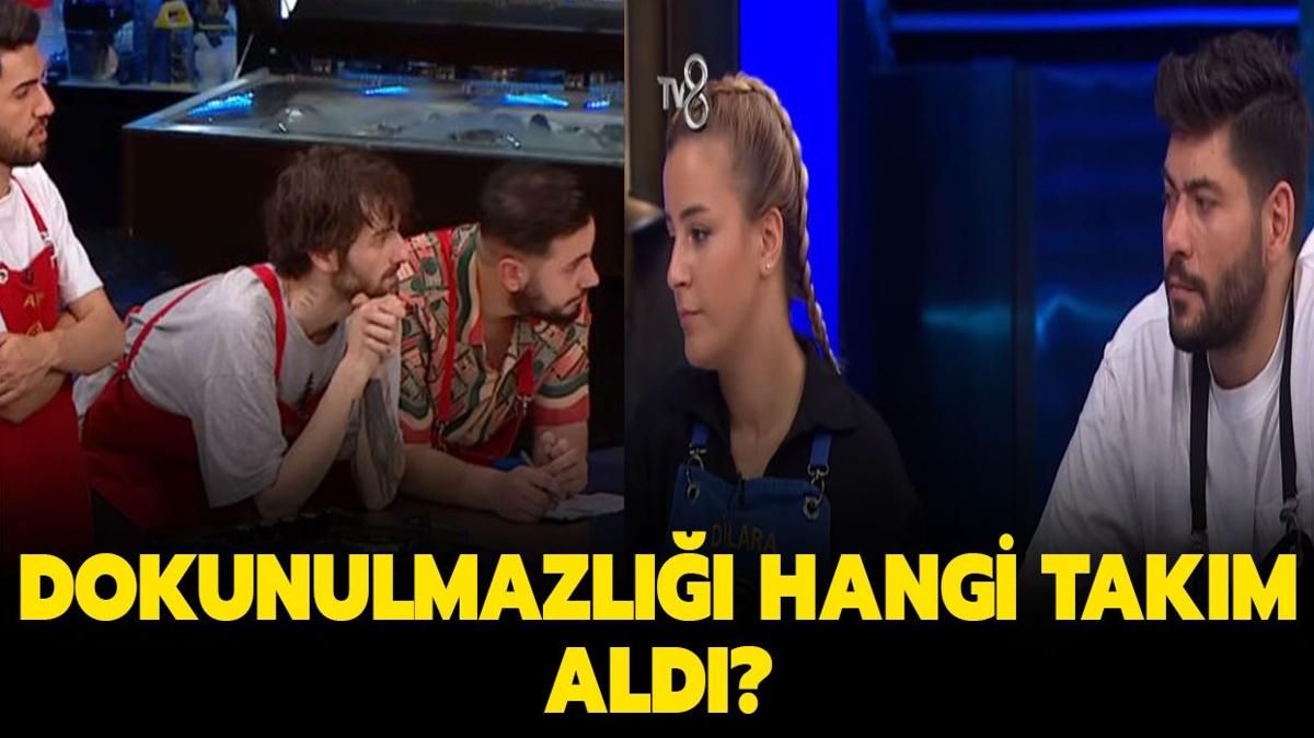 Haftann 2. dokunulmazlk yarn Krmz takm m, Mavi takm m ald" MasterChef All Star'da dn akam kim kazand" 