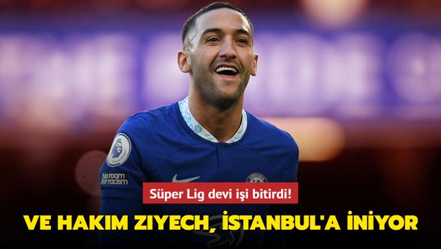 Ve Hakim Ziyech, stanbul'a geliyor! Yzyln transferi gerek oldu: Lig asl imdi balyor