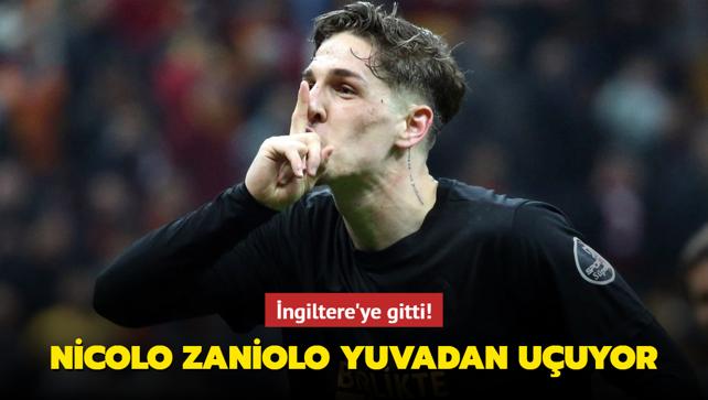 ngiltere'ye gitti! Nicolo Zaniolo yuvadan utu