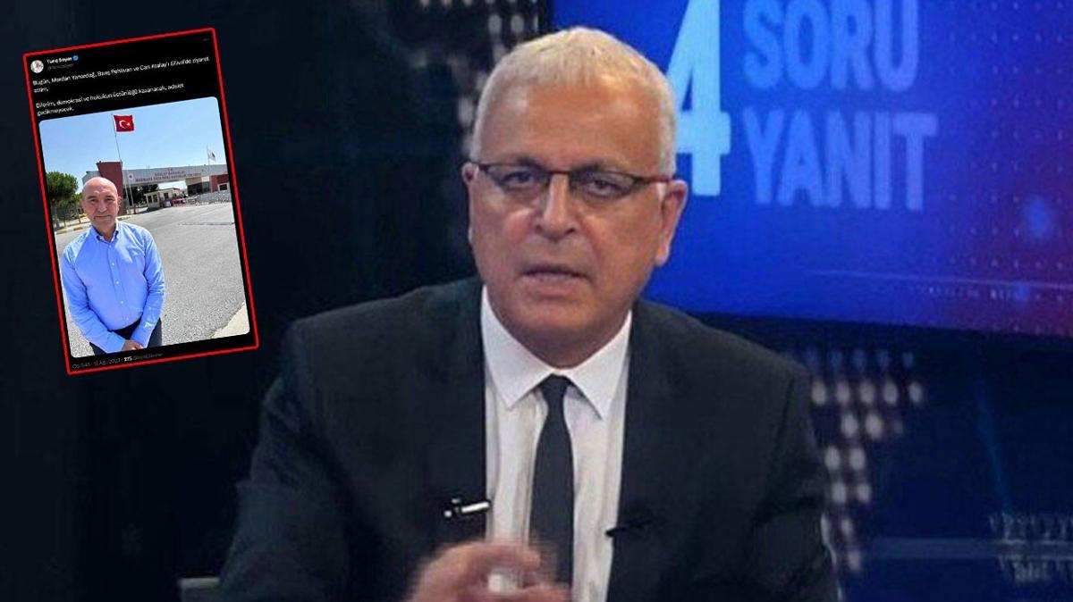 Terristbana methiyeler dizen Yanarda'a CHP destei... Soyer, cezaevinde ziyaret etti