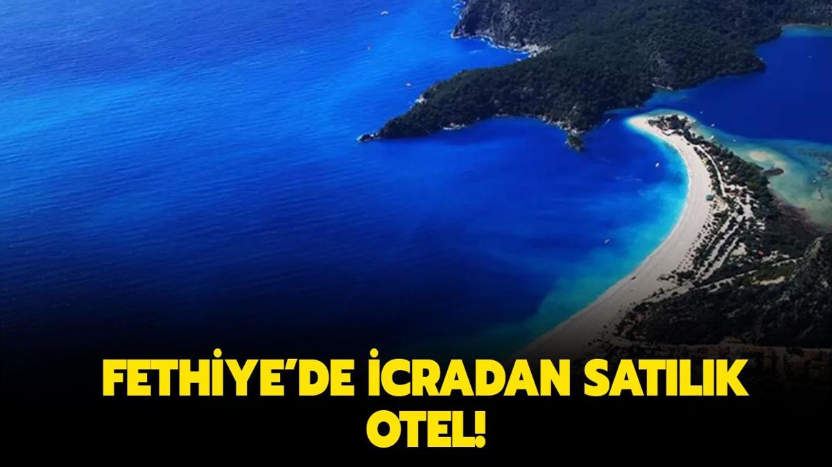 Fethiye'de 28 milyon TL'ye icradan satlk otel!