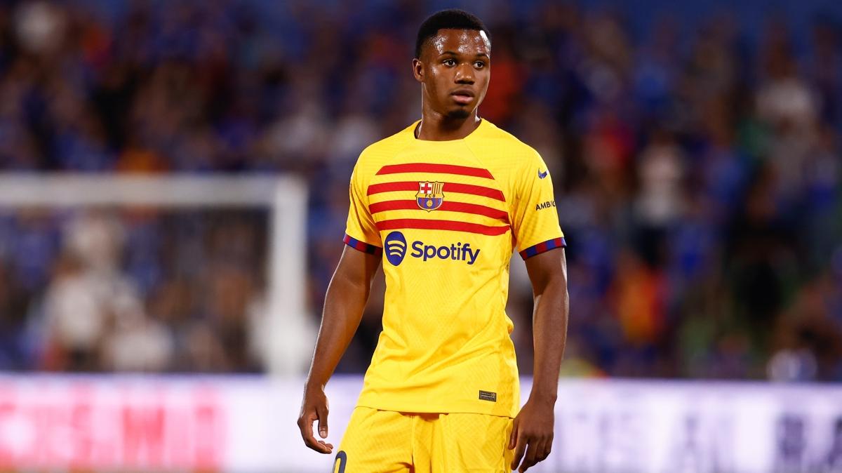 ansu fati barcelona real madrid transfer foto�raflar� resimleri