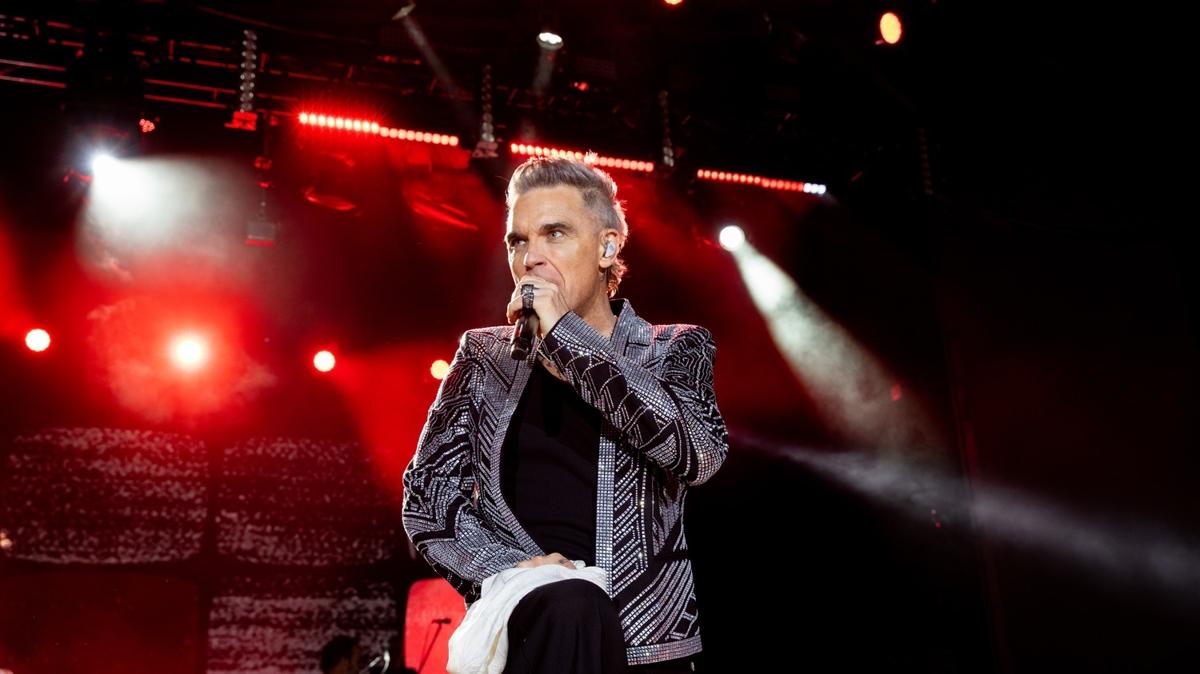 Robbie Williams Bodrum'da konser verdi! nl isimler akn etti