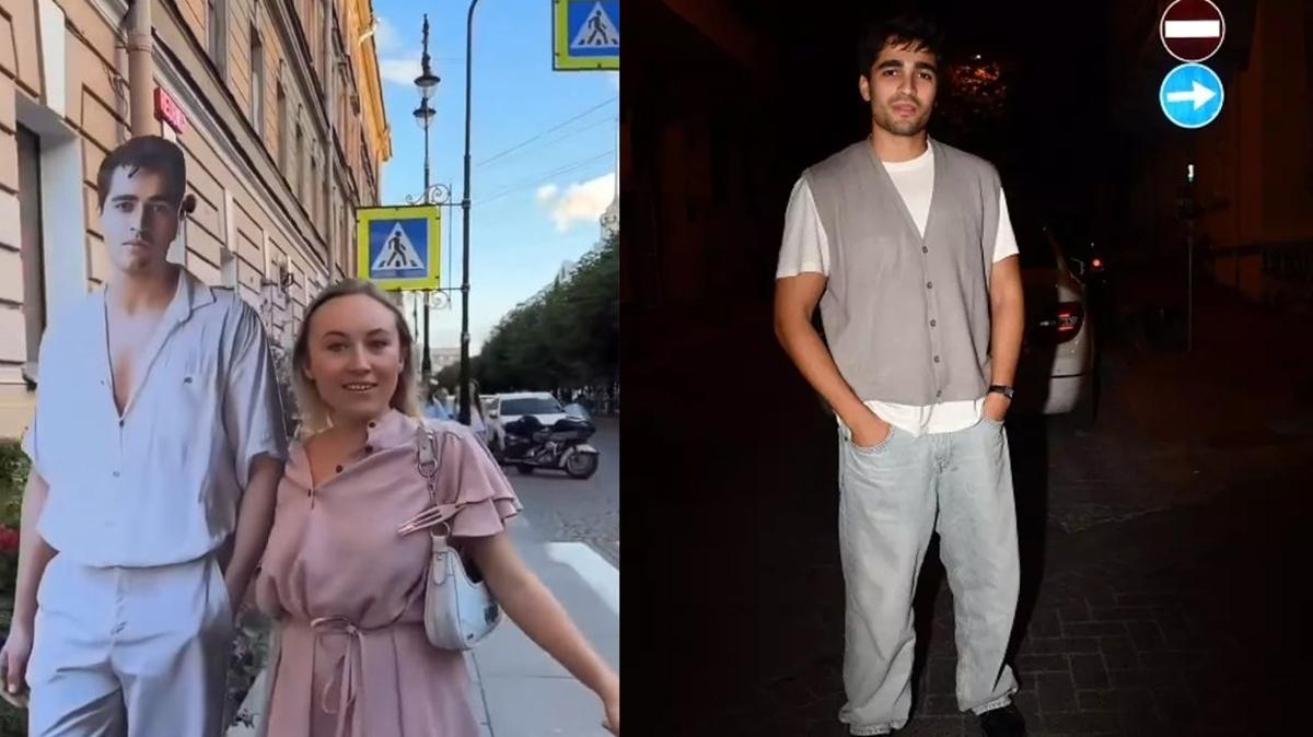 Yal apkn'nn Ferit'i Mert Ramazan Demir'in yabanc hayranndan artan hareket... Maketini yaptrd, sokakta gezdi