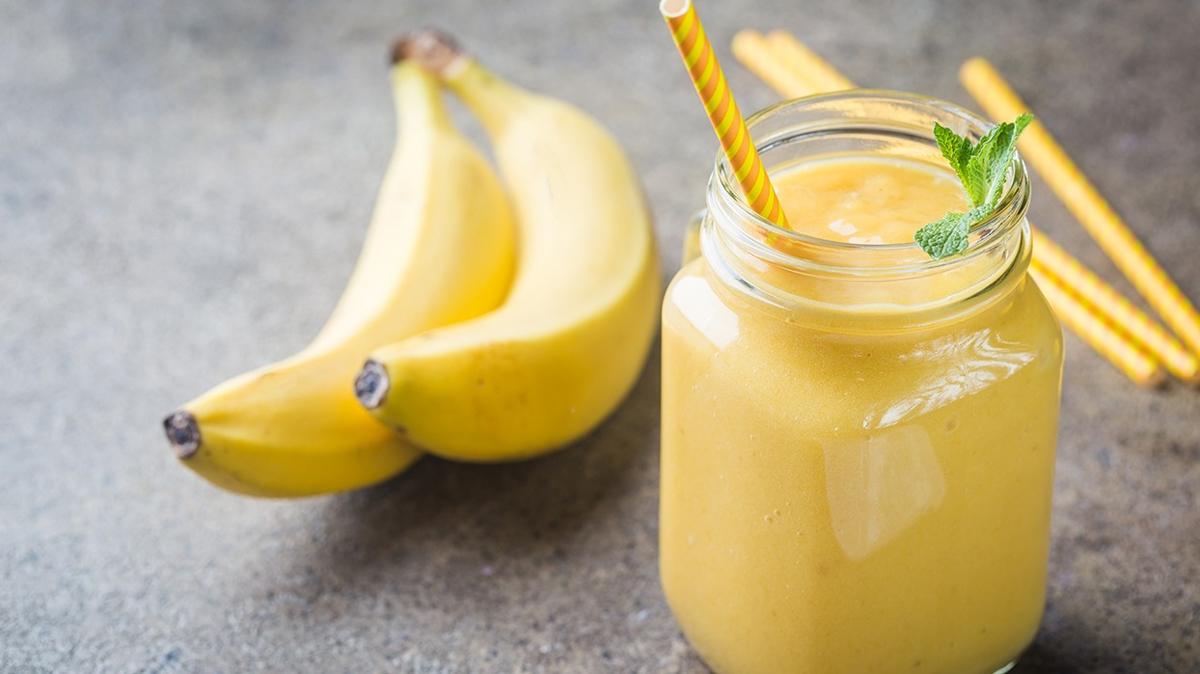 Serinlemek isteyenlerin aradığı lezzet belli oldu! İşte muzlu smoothie