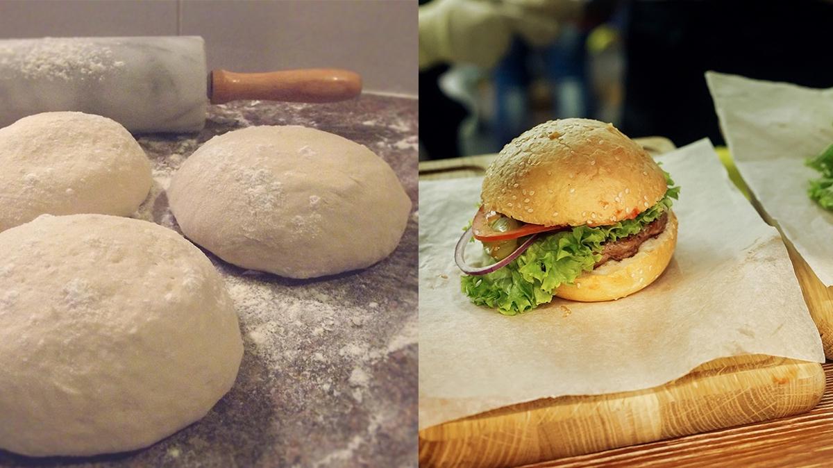 En kolay ev yapm hamburger tarifi! Pf noktas hamurunda sakl