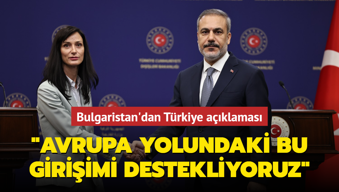 Bulgaristan'dan Trkiye'nin AB srecine destek