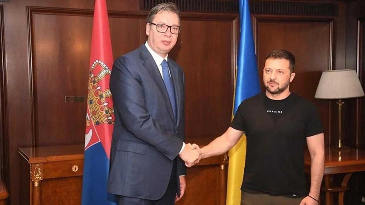 Srbistan'dan Ukrayna'ya destek: Sayg duyuyoruz