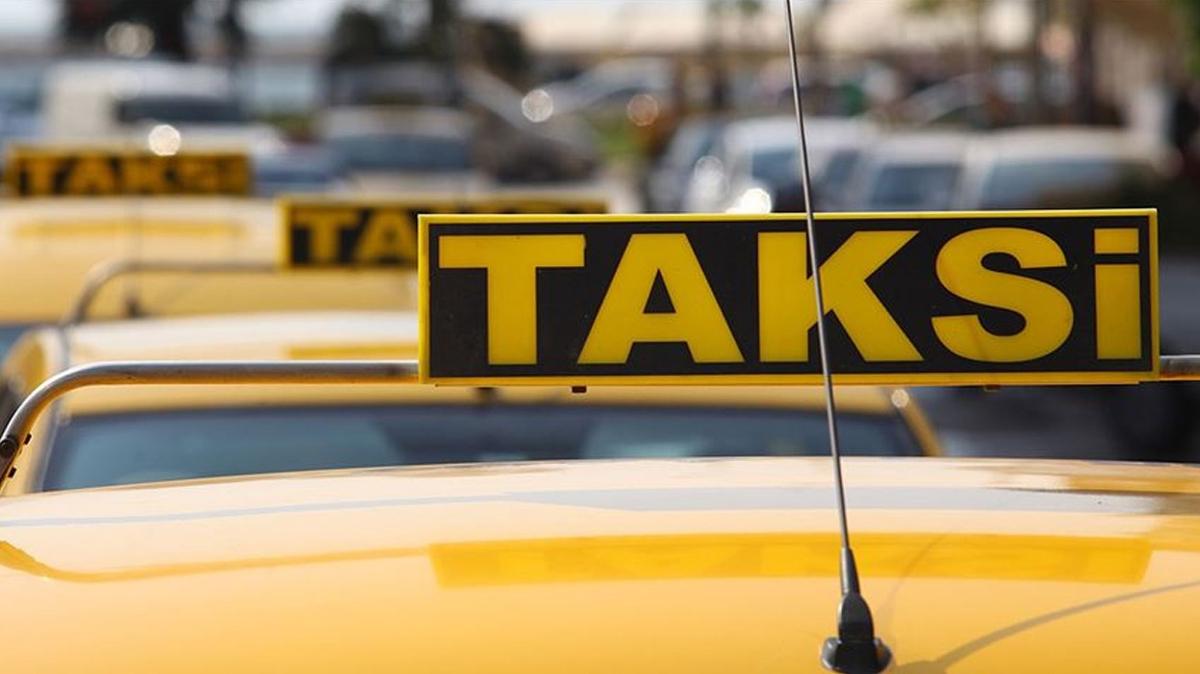 stanbul'da taksi denetimi: Yolcu seenlere para cezas