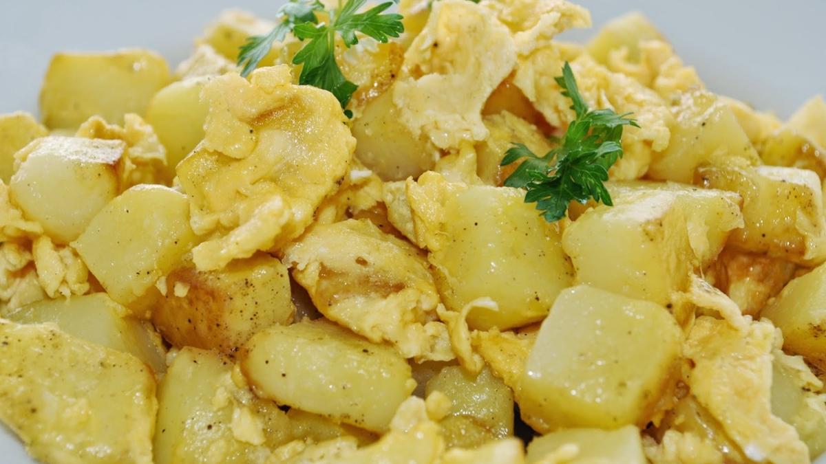 Patates kavurmas tarifi! Kahvaltlk yumuack lezzet