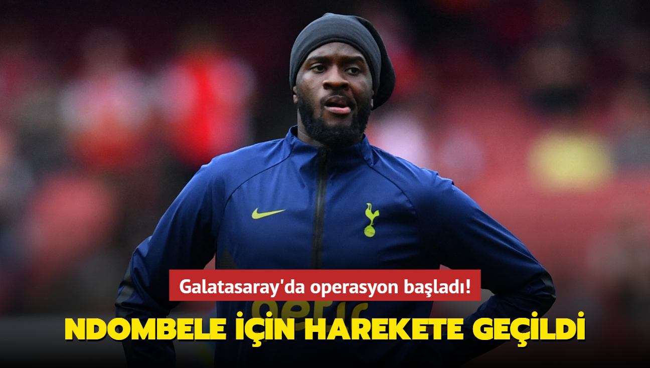 Galatasaray'da Operasyon Başladı! Tanguy Ndombele Için Harekete Geçildi