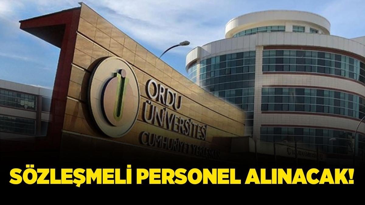 ordu niversitesi szlemeli personel alm personel ilanlar fotoraflar resimleri