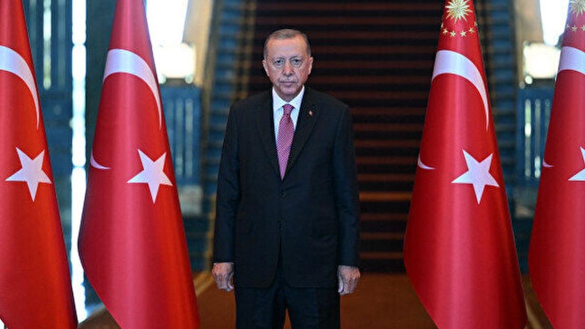 Cumhurbakan Erdoan 30 Austos Zafer Bayram tebriklerini kabul etti
