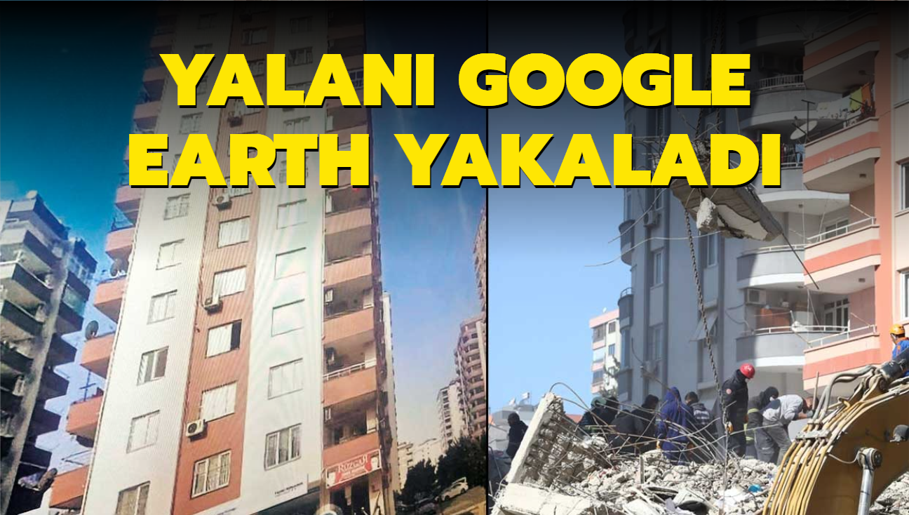Yalan Google Earth yakalad