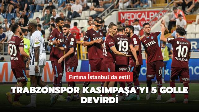 Ma Sonucu: Kasmpaa 1-5 Trabzonspor