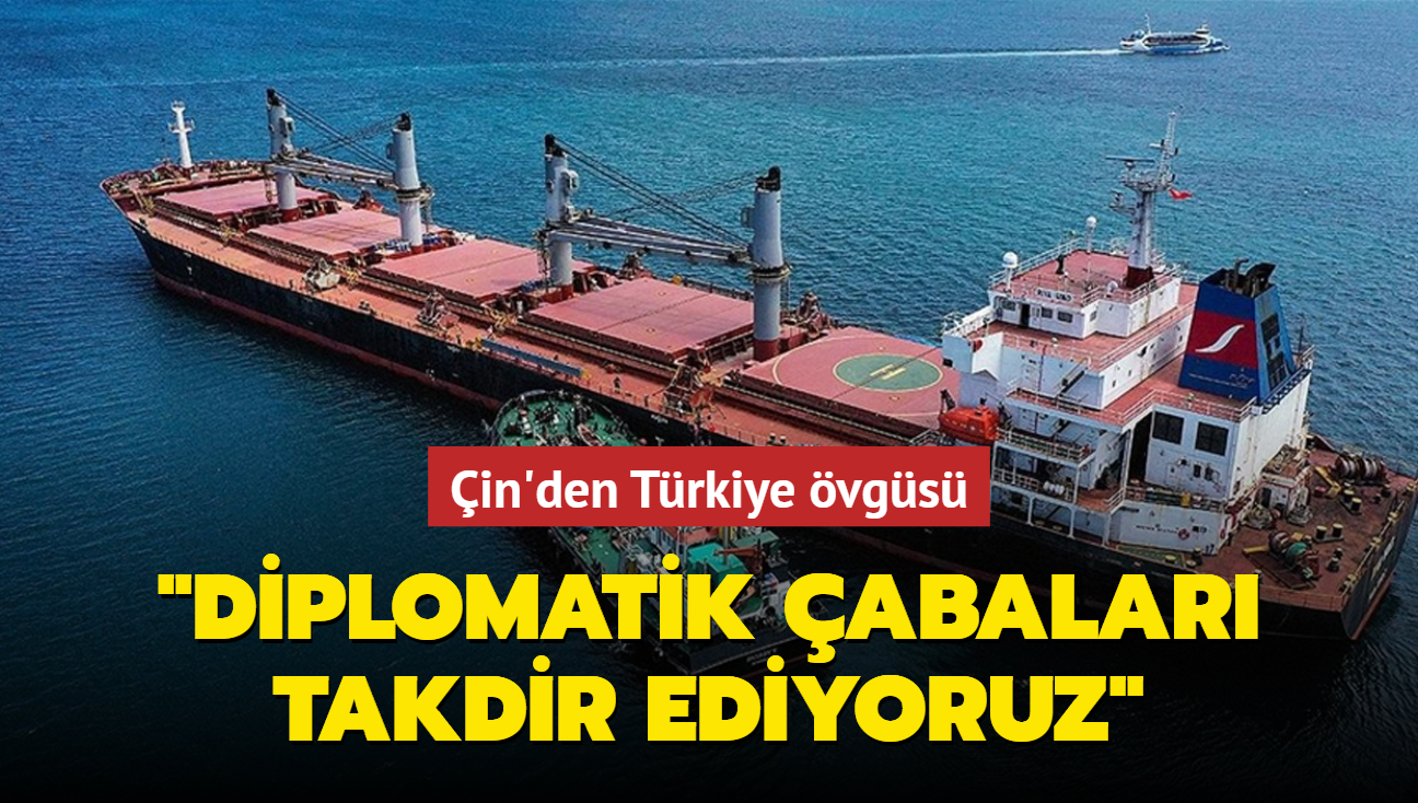 in'den Trkiye vgs: Diplomatik abalar takdir ediyoruz