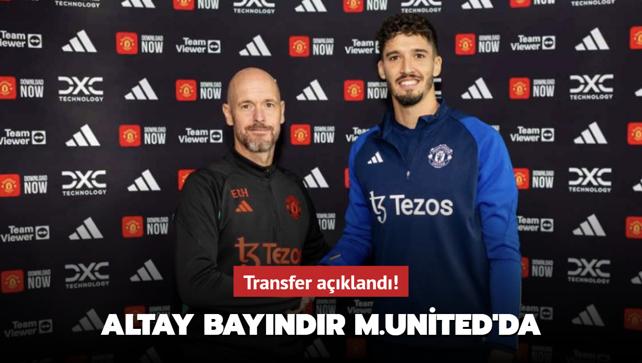 Transfer akland! Altay Bayndr Manchester United'da 