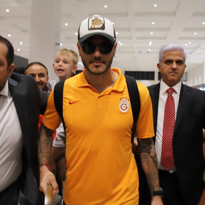 Galatasaray kafilesi Gaziantep'e ini yapt