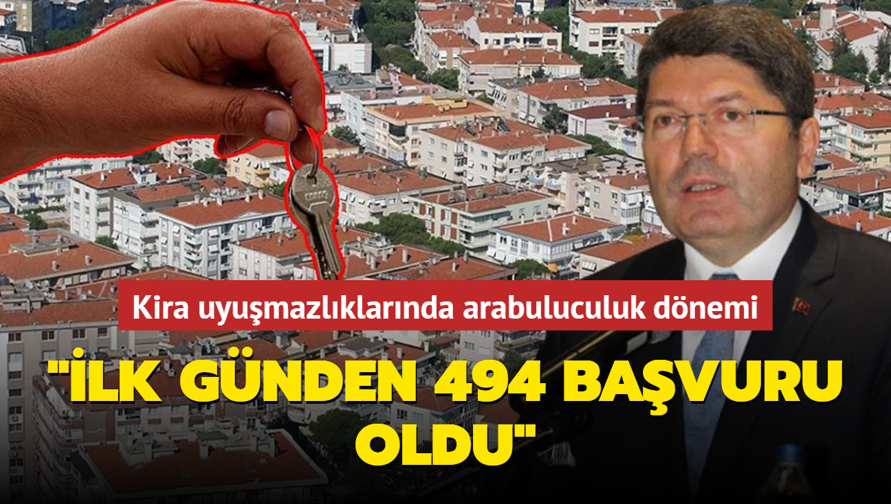 Kira uyumazlklarnda arabuluculuk dnemi... "lk gnden 494 bavuru oldu"