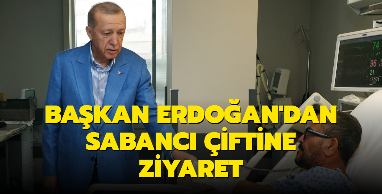 Bakan Erdoan'dan Sabanc iftine ziyaret