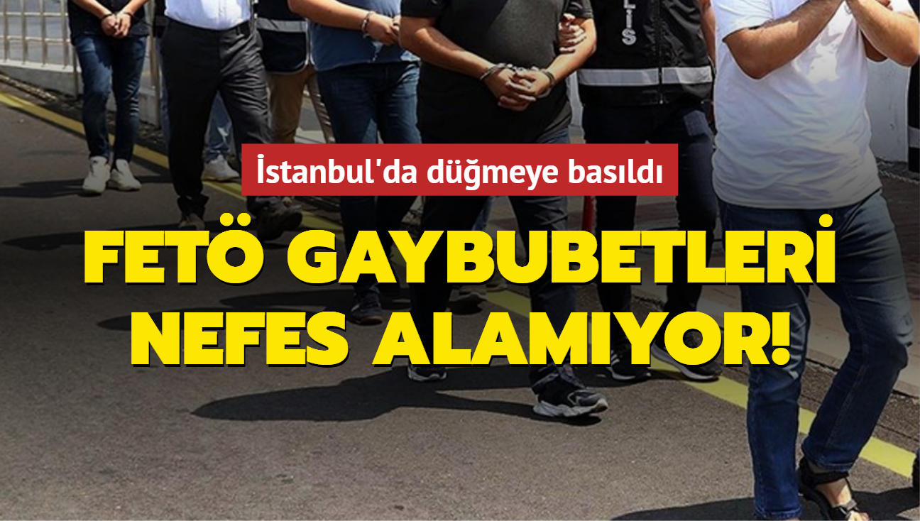 stanbul'da dmeye basld: FET Gaybubetleri nefes alamyor!